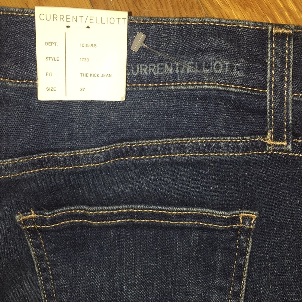 NWT Current/Elliot The Kick Jean, Size 27 - Picture 7 of 8